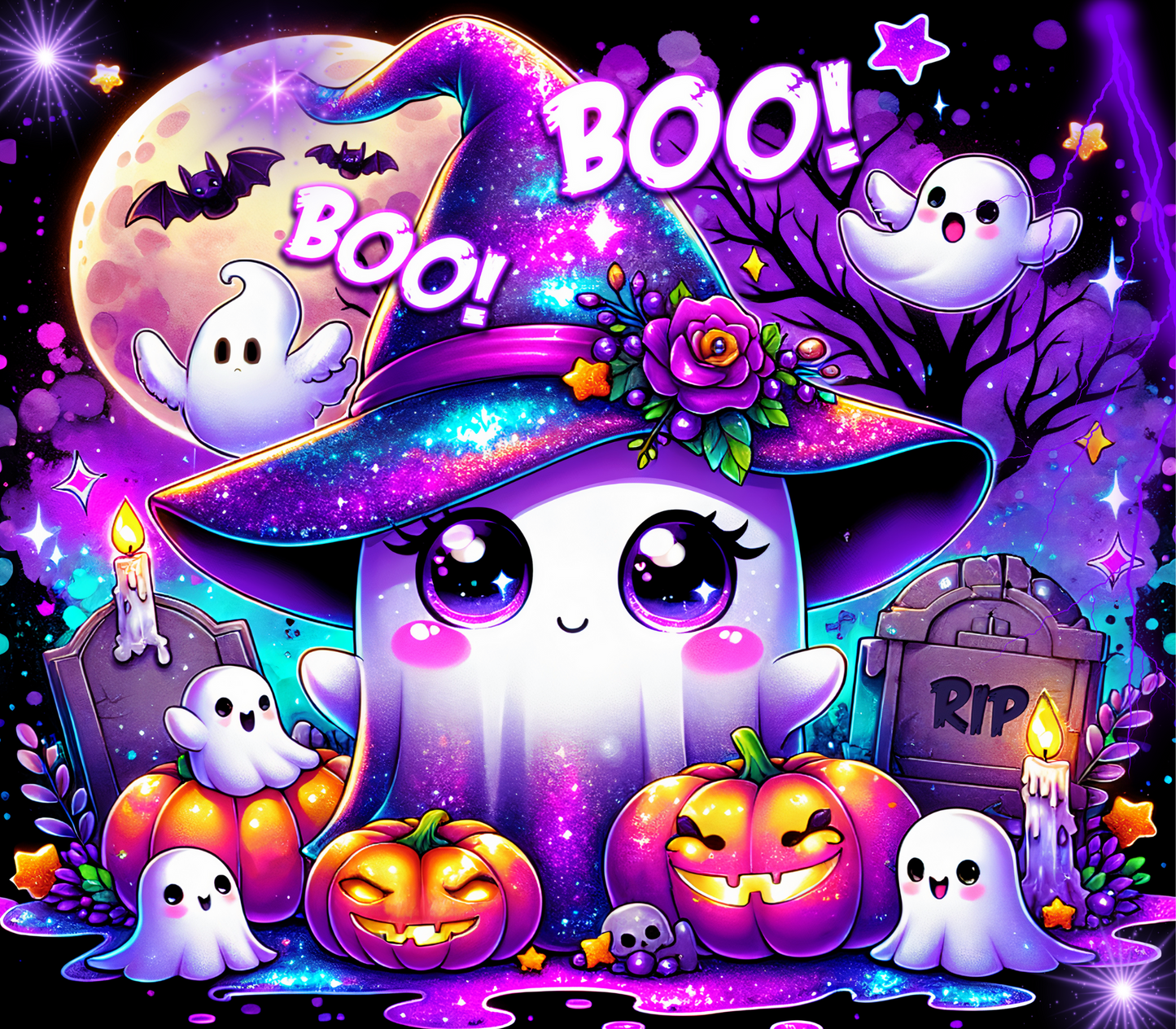 ThermoCup Schraubverschluss  "Boo Boo Geisterzauber"