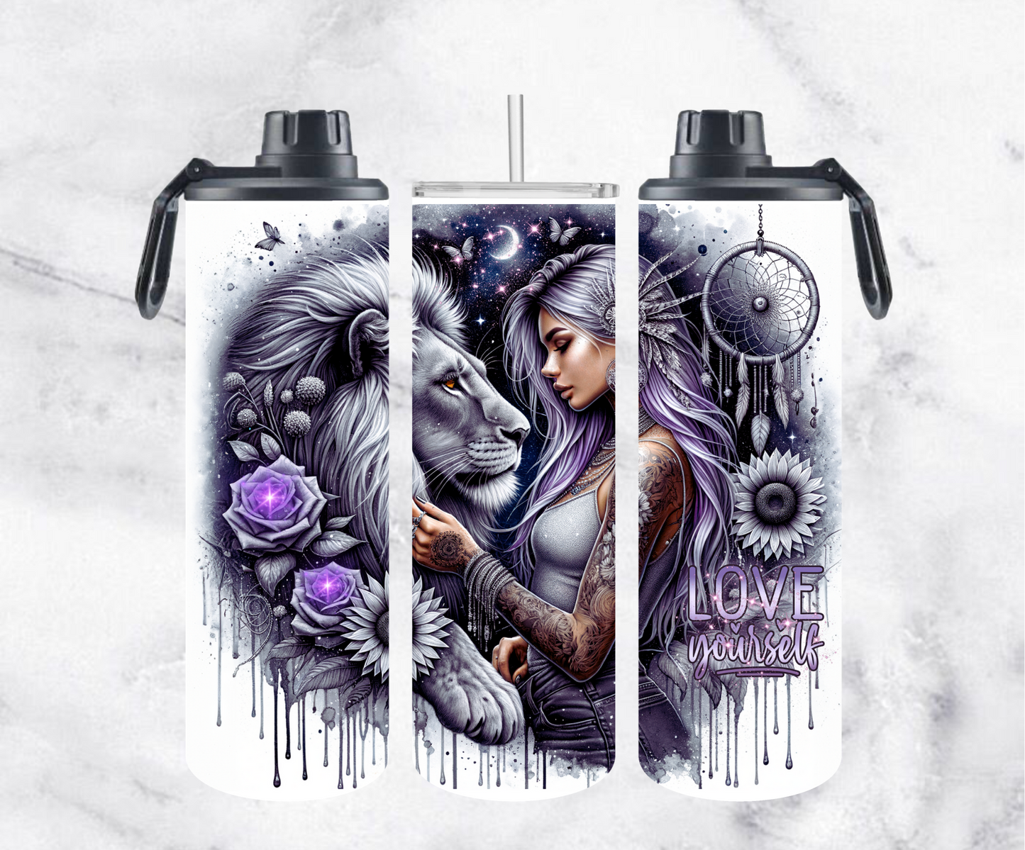 ThermoCup Schraubverschluss "Love Yourself"