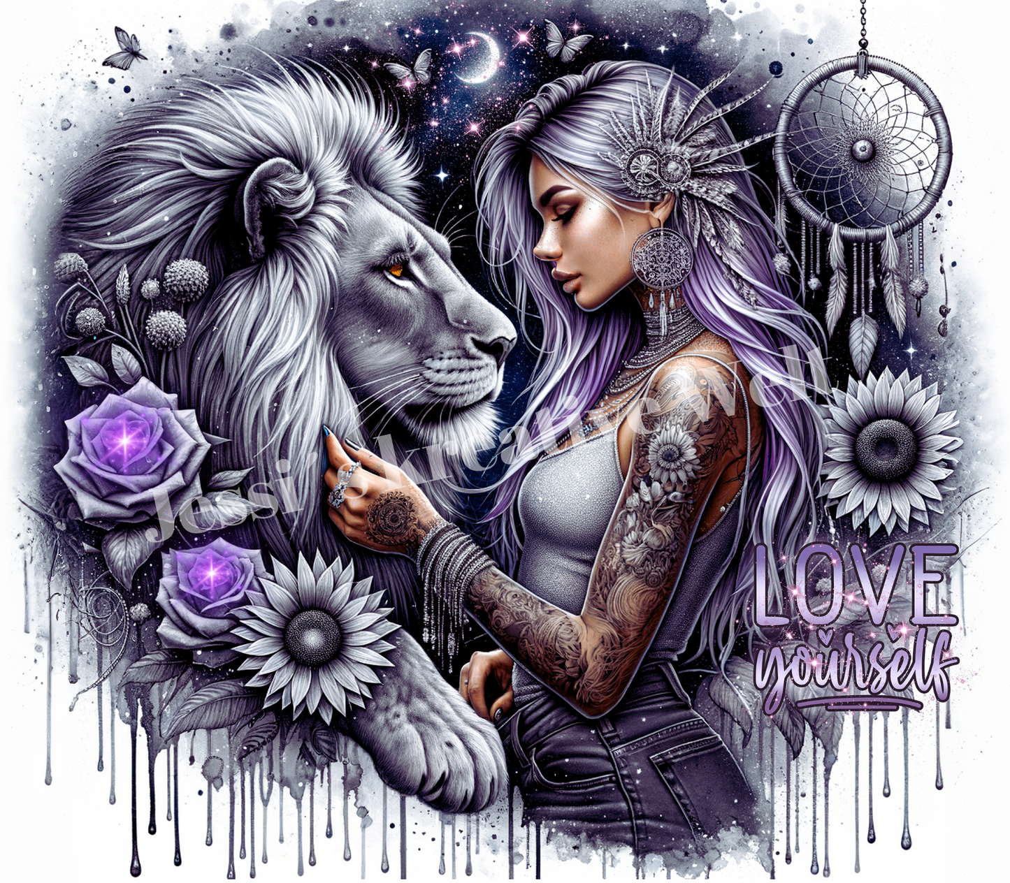 ThermoCup Schraubverschluss "Love Yourself"