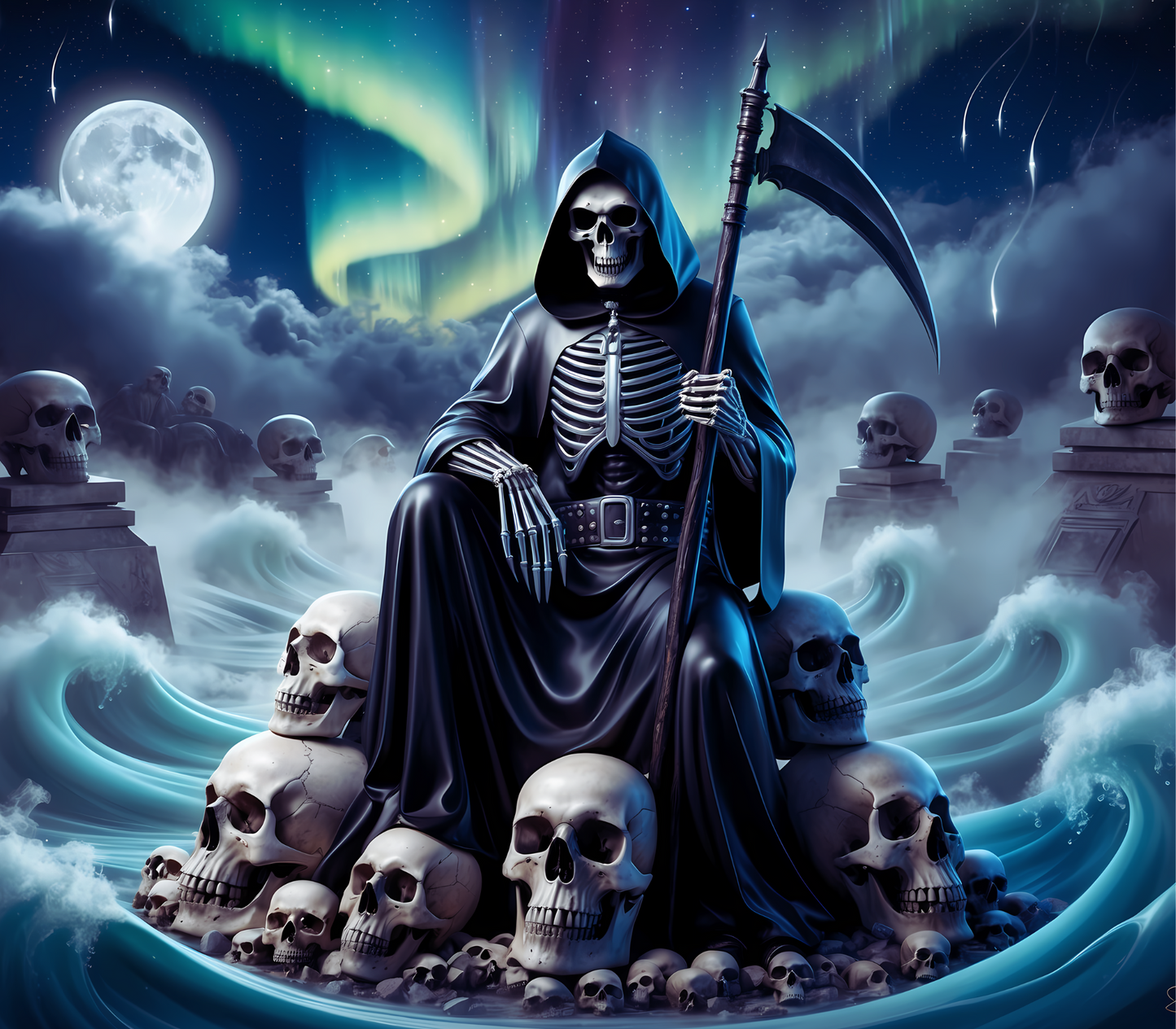 ThermoCup Schraubverschluss  "Reaper Skull"