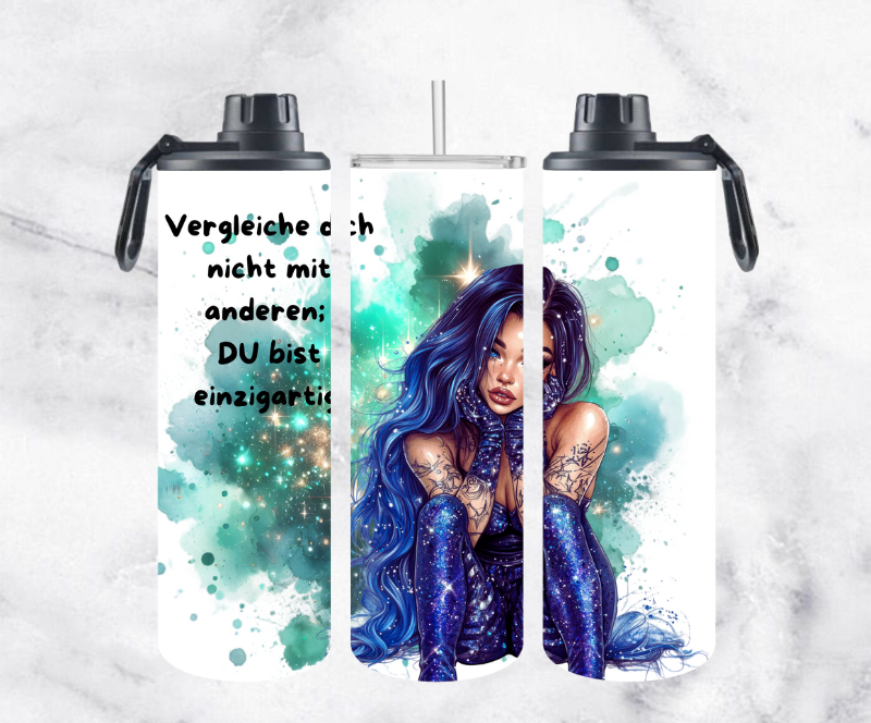 ThermoCup Schraubverschluss "Vergleiche Dich..."