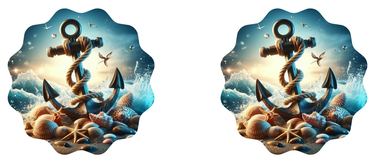 Maritime Anker - Keramiktasse – Meer & Strandfeeling