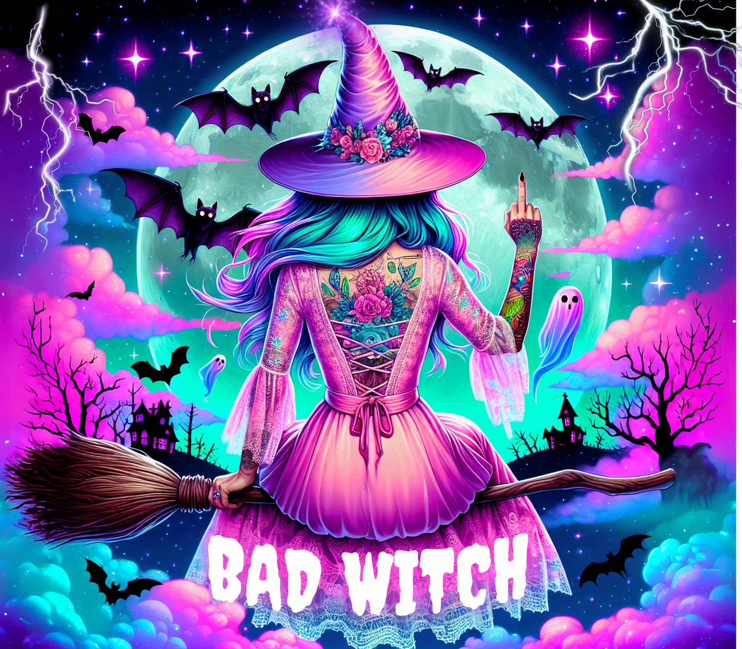 ThermoCup Schraubverschluss "Bad Witch in the Night"