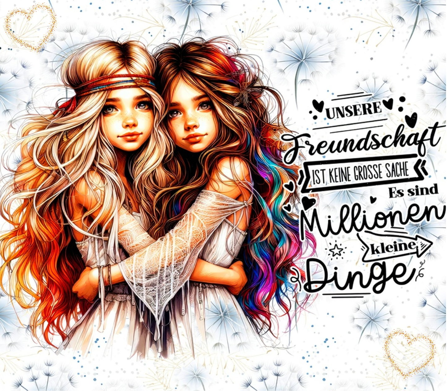 ThermoCup Schraubverschluss "Freundschaft – Millionen kleine Dinge"