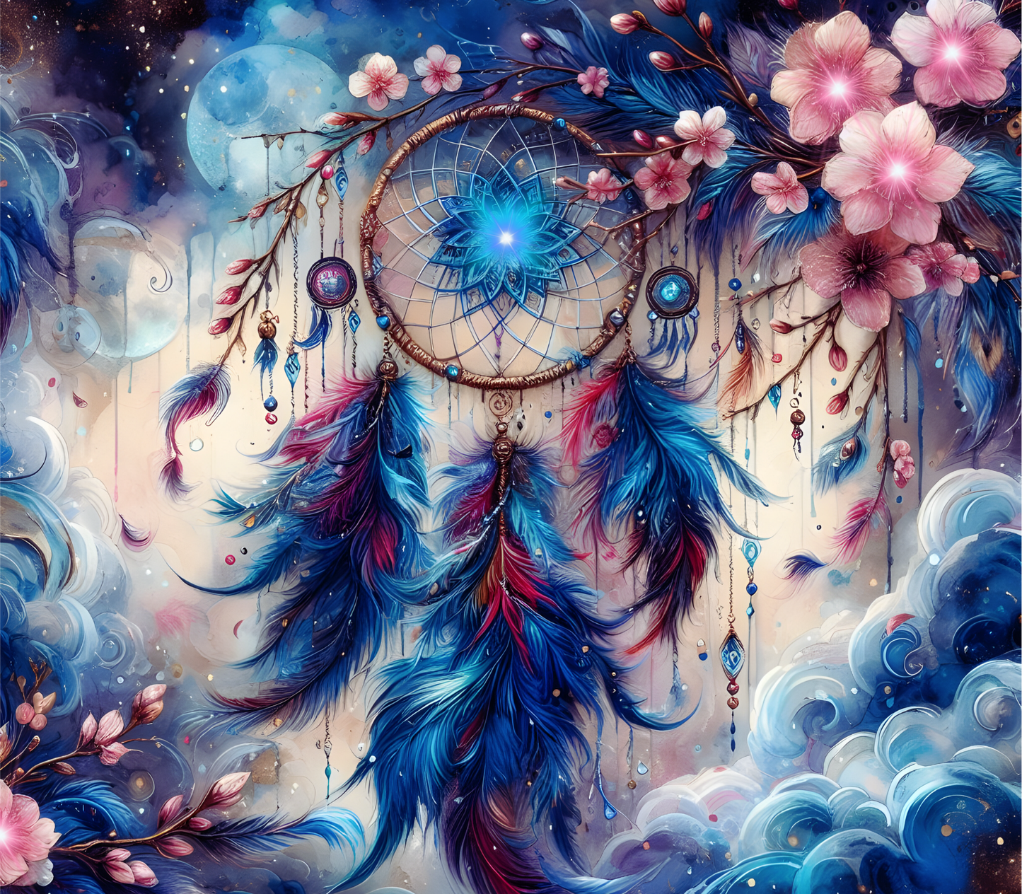 ThermoCup Schraubverschluss  "Moonlight Dreamcatcher"