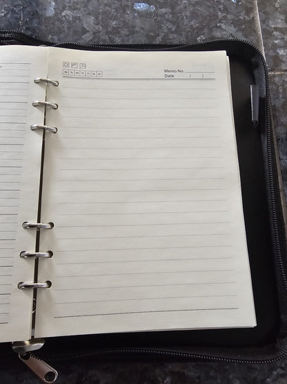 Organizer mit Notizbuch - Wunschmotiv freiwählbar