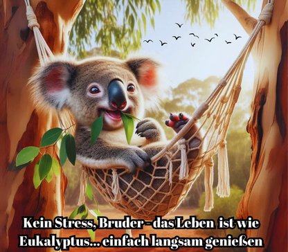 ThermoCup Schraubverschluss "Koala Leben"