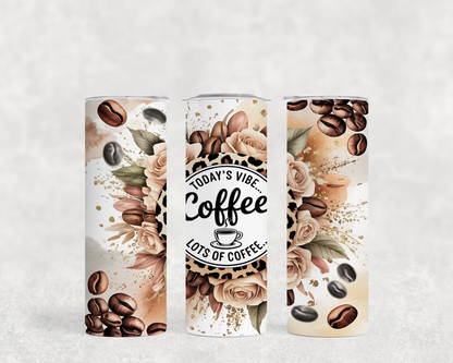 ThermoCup "Coffee Vibes & Flowers"