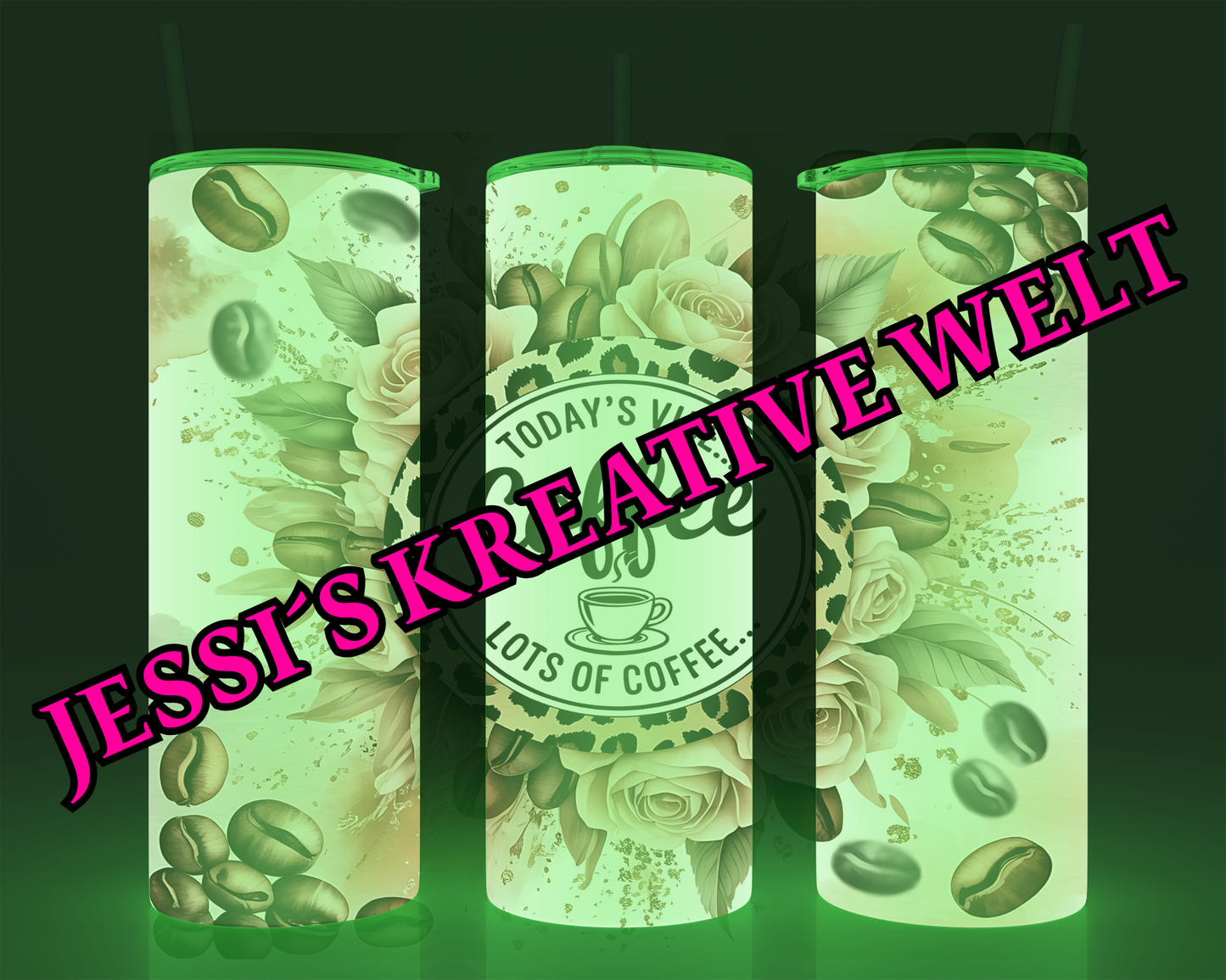 ThermoCup "Coffee Vibes & Flowers"