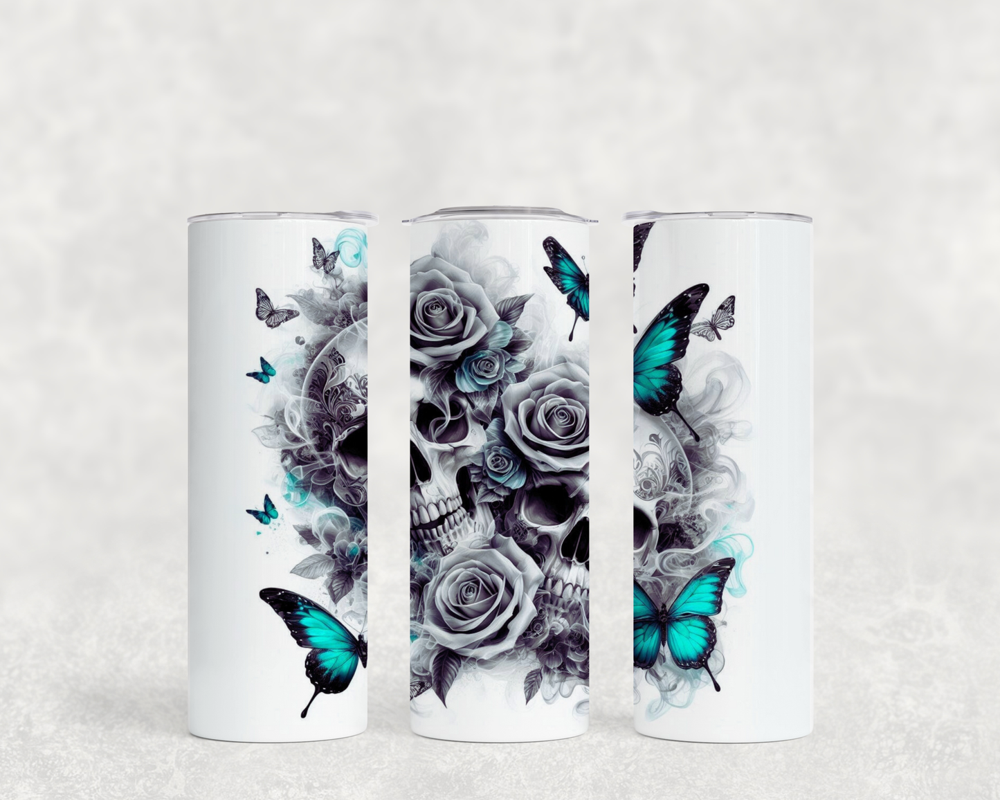 ThermoCup "Skull and Butterfly"