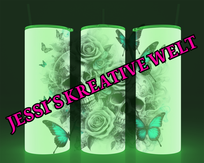 ThermoCup "Skull and Butterfly"