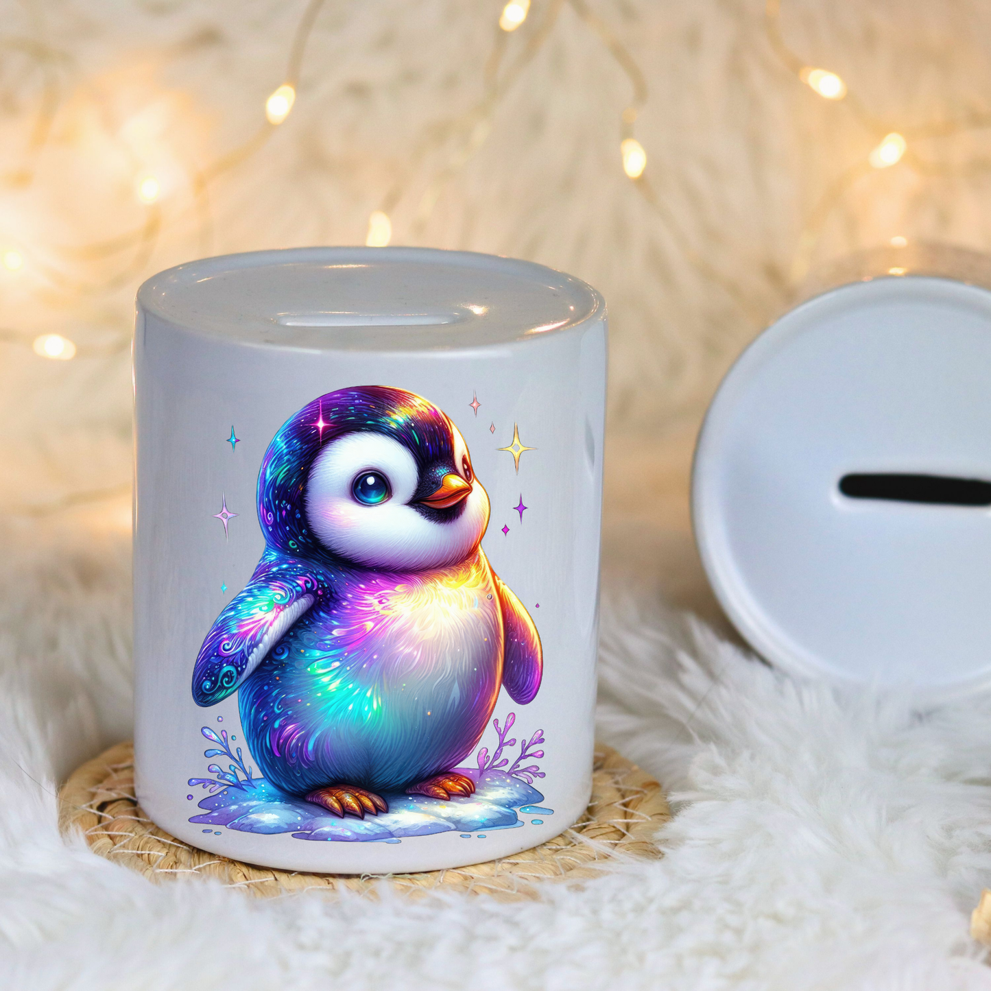 Süße Pinguin-Spardose – Ein Herzenswärmer für kleine Sparer