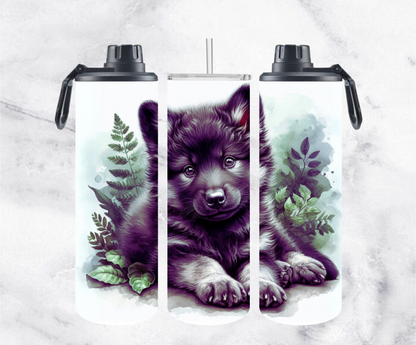 ThermoCup Schraubverschluss mit 2 Deckel "Dog"