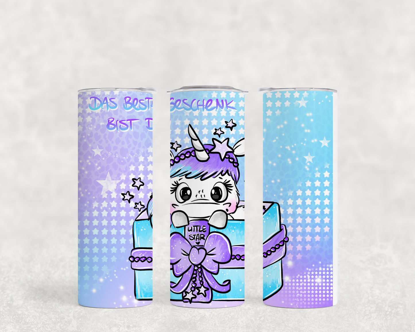 Schnubbi Tumbler - Unicornbox Winter