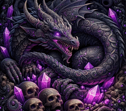 ThermoCup Schraubverschluss  "Dark Dragon Crystal"