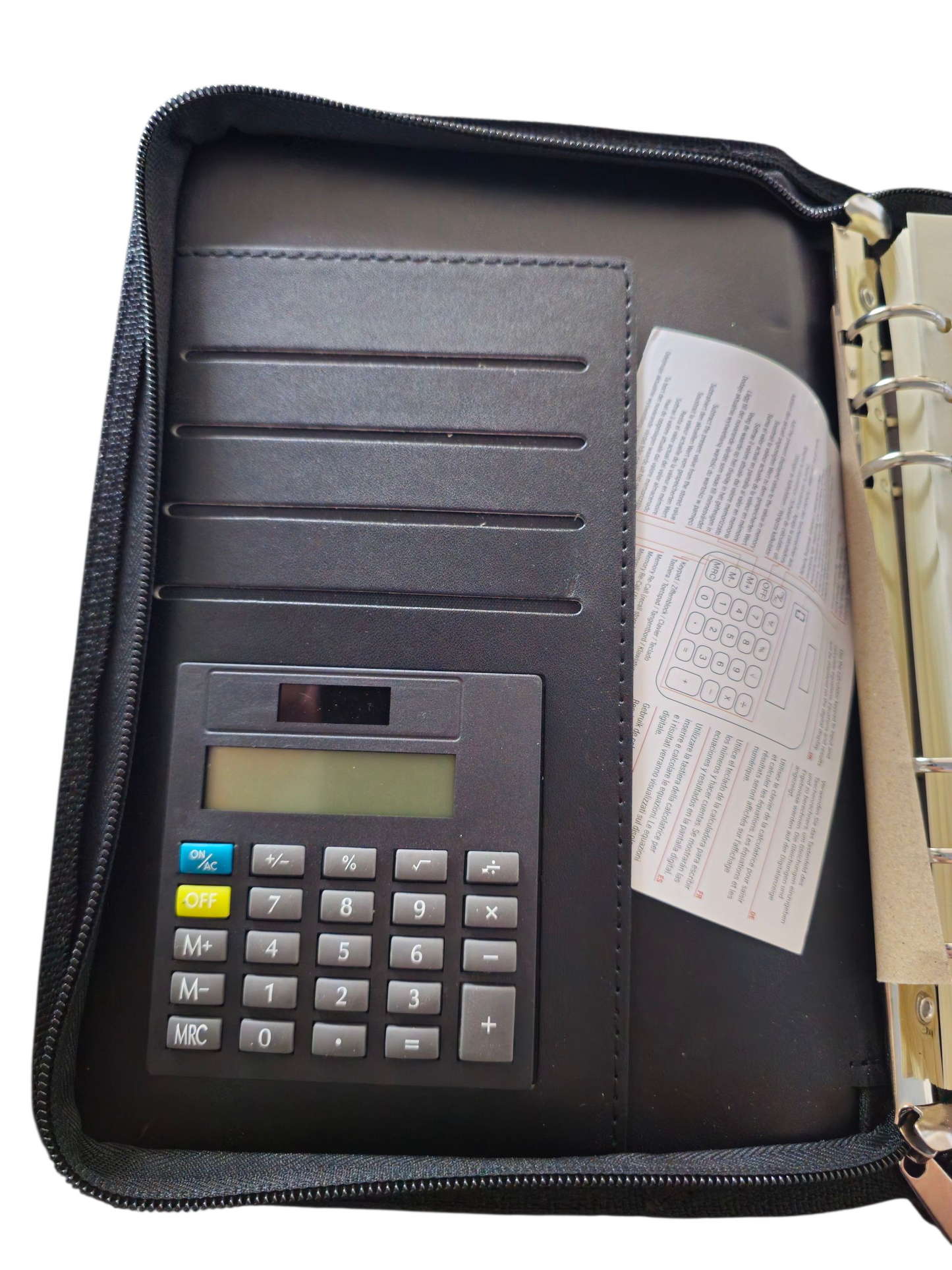 Organizer mit Notizbuch - Wunschmotiv freiwählbar