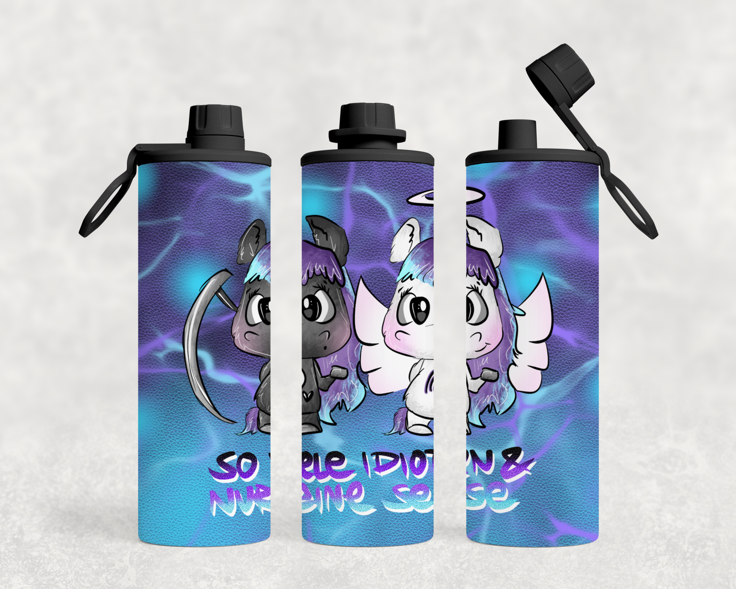 Personalisierter Schnubbi Tumbler „Idioten“ – Dein Schutzschild für den Alltag