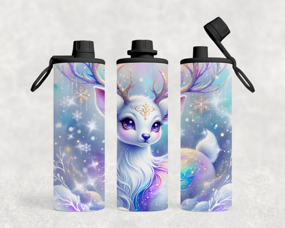 ThermoCup Schraubverschluss "Magisches Winterrentier – Zauber des Nordlichts"