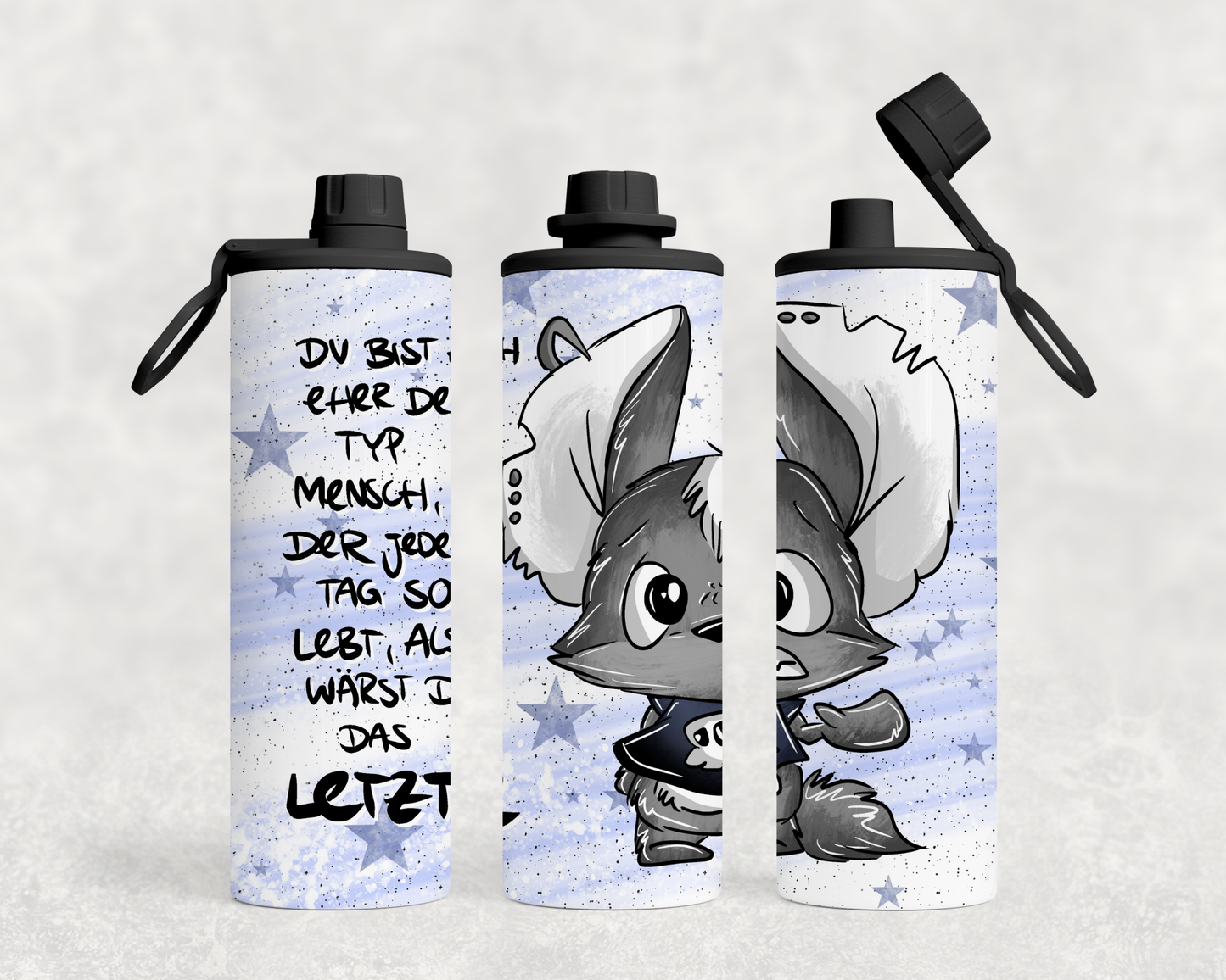 Personalisierter  Schnubbi Tumbler „Coolfox“ – Bleib cool, egal wie heiß es hergeht!