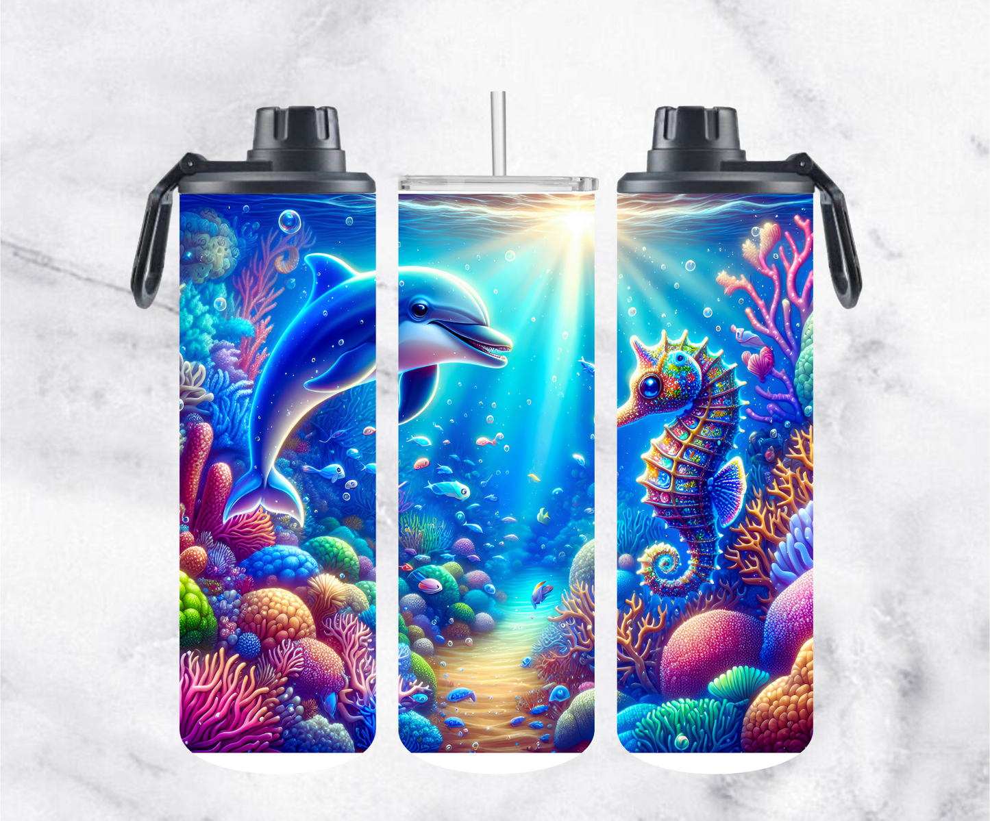 ThermoCup Schraubverschluss "Unter dem Meer"